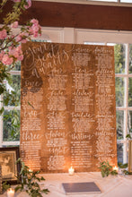 Load image into Gallery viewer, Wood Seating Chart