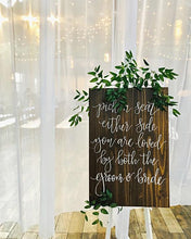 Load image into Gallery viewer, Pick a Seat Wood Sign