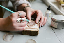 Load image into Gallery viewer, Agate Stone Place Cards