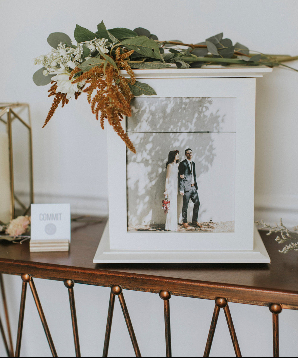 White Spin Card Box Rental thelocallinenj