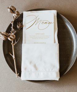 Menu Cards