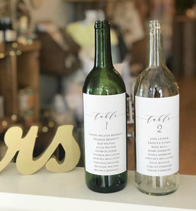 Customized Wine Labels