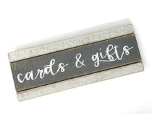 Load image into Gallery viewer, Rustic Grey Wedding Signs

